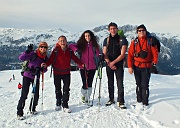 Salita invernale al Rifugio Magnolini, Monte Alto e Monte Pora il 27 gennaio 2013  - FOTOGALLERY